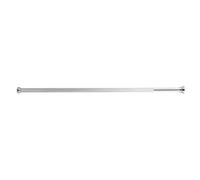Spirella Barre tringle pour rideau de douche ou baignoire extensible sans perçage en Alu, Modèle ARIOS, Adapté à tous les Rideaux, Barre télescopique, 75-125cm Finition Brillante