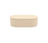Spirella Boite à Cotons Fibres de Bambou Takeo Beige Sable