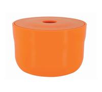 Spirella - Boîte de Rangement Multi-Box Modèle Cocco - Idéale pour Organiser Salle de Bain - Cuisine ou Bureau - Pratique et Élégante - Taille Standard - Orange