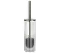 Spirella Brosse WC à Poser Porte-Balai Toilette Pot à Balai Nyo Haute qualité Acrylique Transparent
