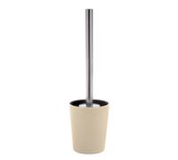 Spirella Brosse WC à Poser Porte-Balai Toilette Pot à Balai „Takeo“ Eco Friendly Fibres Naturelles Bambou Sable