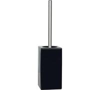 Spirella brosse WC Brosse à WC "Quadro" faïence 11,5 x 45 cm - noir