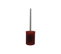 Brosse wc à poser - en verre - bordeaux - Yoko SPIRELLA