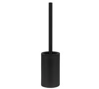 Spirella - Brosse WC Porte-Balai Toilette Pot à Balai Modèle Tube - Permet Un Nettoyage Efficace - Design Moderne et Finitions élégantes - Facile à Nettoyer - Solide et fiable - Noir Mat