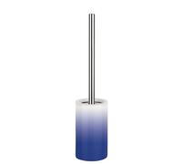 Spirella Brosse Wc avec support Céramique TUBE GRADIENT Bleu Marine