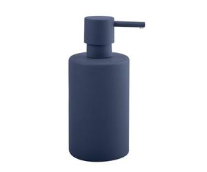 Spirella - Distributeur de Savon Tube - avec Pompe en Acier Inoxydable - Distributeur de Savon Liquide - Porcelaine - 300 ML - Durable et Robuste - Vert foncé Mat