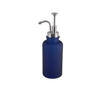 Distributeur de savon - Bleu - en verre - Yoko SPIRELLA