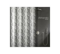 Spirella Elements by Rideau de Douche Polyester LEF 180x180cm Taupe