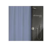 Spirella Elements by Rideau de Douche Polyester Pure 180x200cm Bleu