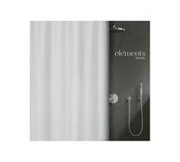Spirella Elements by Rideau de Douche Polyester Pure 240x200cm Blanc