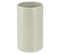 Spirella Gobelet Céramique Tube Ribbed Beige
