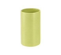 Spirella Gobelet Céramique Tube Ribbed Pistache