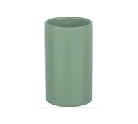 Spirella Gobelet Céramique Tube Vert Mousse