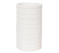 Spirella - Gobelet en céramique élégant pour Salle de Bain, Design Moderne et épuré, Parfait pour Un Usage Quotidien, idéal pour compléter Votre décoration, Taille 10 cm, Couleur Blanc