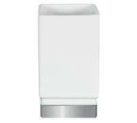 Spirella Gobelet Porcelaine Roma Blanc & Argent