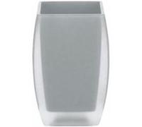 Spirella Gobelet salle de bain Freddo PS 10,5 x 7 x 7 cm Gris