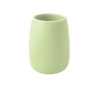 Spirella - Gobelet Sven Basil en Polyrésine - Accessoire Pratique et Esthétique pour Votre Salle de Bain - Facile à Nettoyer et particulièrement résistant à l'humidité - Matcha - 260 ML