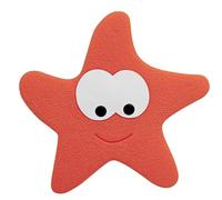 Spirella Lot de 5 Stickers Figurines antidérapantes de Douche ou Baignoire PVC STARFY 13x12,4cm Rouge