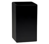 Spirella - Porte-Brosse à Dents en céramique Quadro - 6,5 x 10,5 cm - Élégant Accessoire de Salle de Bain - Design Moderne et Pratique pour Un Rangement Optimal - Noir Mat