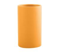 Spirella Porte-Brosse à Dents en céramique - Tube de 7 x 11,5 cm - Jaune Mat