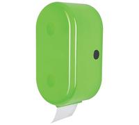 Spirella Porte-Rouleau de Papier Toilette + Porte-Rouleau de Papier Toilette Cube à Coller ou à percer Vert