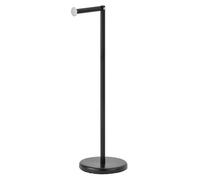Spirella Porte Rouleau Papier WC sur Pied Chic Acier Noir Mat
