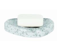 Spirella, Porte-Savon Etna-Glitter élégant pour Salle de Bain, Design Moderne et Pratique, idéal pour Garder Votre Espace organisé, Taille 1016525, Couleur Blanc