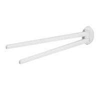 Spirella 10.11804 lot Porte-Serviette pivotant Lemon Blanc