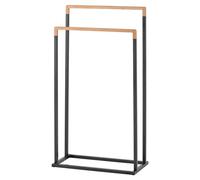 Porte serviette noir mat - Msv - 40.07652 - chic