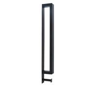 Spirella - Porte Serviettes Mural en Acier Élégant et Pratique pour Salle de Bain, Design Moderne et Fonctionnel, Idéal pour Optimiser l'espace, Taille: 60 cm, Couleur: Noir Mat