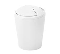 Spirella - Poubelle à bascule MOVE - Design Moderne et Compact - Couvercle Amovible et Facile à Nettoyer - Idéale Salle de Bain ou Cuisine - Vert Menthe - 2L