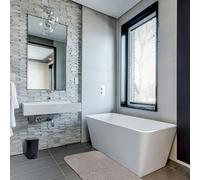 Spirella - Poubelle Akato 3L - Noire - 16,4 x 21,5 x 23,4 cm - Couvercle à Pédale - Idéale pour Cuisine et Salle de Bain - Design Élégant et Fonctionnel