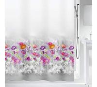 Spirella Rideau de Douche Polyester Abella 180x200cm Gris Rose