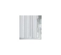 Spirella rideau de douche anti-moisissure - anti-bactérien, lavable, étanche, polyester, "Porto" 180x200cm blanc