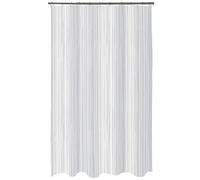 Spirella rideau de douche anti-moisissure - anti-bactérien, lavable, étanche, polyester, "Raya" 180x200cm blanc