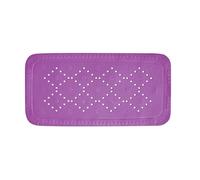 Spirella, Tapis de Bain, Accessoire de Salle de Bain Orchidée Doux et Absorbant, Idéal pour Salle de Bain, Design Élégant et Confortable, Dimensions 71 x 36 cm, Couleur Orchidée