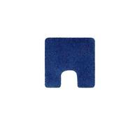 Tapis de bain - Microfibre - Anti-dérapant - HIGHLAND - 55x55cm - Bleu Marine SPIRELLA