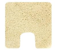 Spirella - Tapis de Bain Microfibre Highland - Antidérapant, Séchage Rapide et Lavable - 100% Polyester Doux et Durable - Jaune Clair - 55 x 55 cm