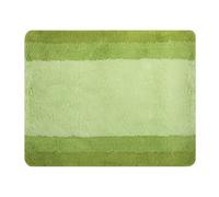 Spirella - Tapis de Bain Polyester Balance - Antidérapant - 55 x 65 cm - Vert Kiwi - Lavable en Machine à 40°C - 90% Polyester - 10% Acrylique - Confort et Sécurité