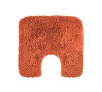 Spirella - Tapis de Salle de Bain Acrylique Bree Antidérapant, Séchage Rapide, Effet Chiné, Lavable en Machine, Compatible Sèche-Linge - 55 x 55 cm - Terracotta