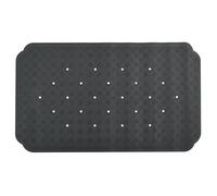 Spirella Tapis Fond de Baignoire Caoutchouc Ruby 70x40cm Gris Foncé