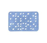 Spirella Tapis Fond de Baignoire PVC Drops 35x53cm Bleu