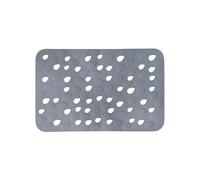 Spirella Tapis Fond de Baignoire PVC Drops 35x53cm Gris