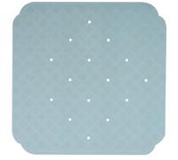 Spirella Tapis Fond de Douche Caoutchouc Ruby 53x53cm Bleu Froid