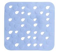 Spirella Tapis Fond de Douche PVC Drops 54x54cm Bleu