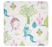 tapis fond de de douche pvc fairy tale 55x55cm multicolor