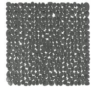 Spirella Tapis Fond de Douche PVC Riverstone 54x54cm Gris Foncé