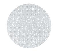 Spirella Tapis Fond de douche rond PVC RIVERSTONE ?57cm Clair