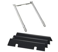 Spirit II e-210 Pièces de rechange pour barbecue Weber Spirit II E-210 E220 S210 S220 GS4 200 avec contrôle frontal, barres aromatisantes 15,3" et brûleur 69785 67024 45,7 cm pour barbecue Weber