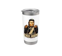 Spirit Of Chief Joseph Nez Perce Native Pride Gobelet isotherme en acier inoxydable double paroi